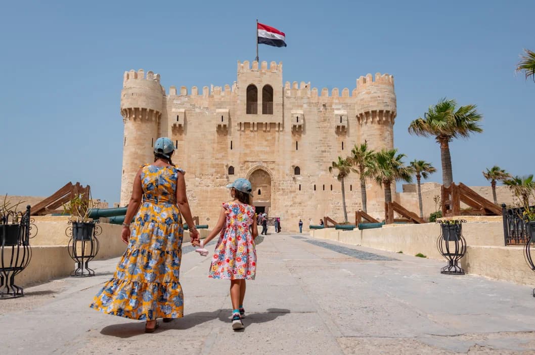 La citadelle de Qaitbay à Alexandrie