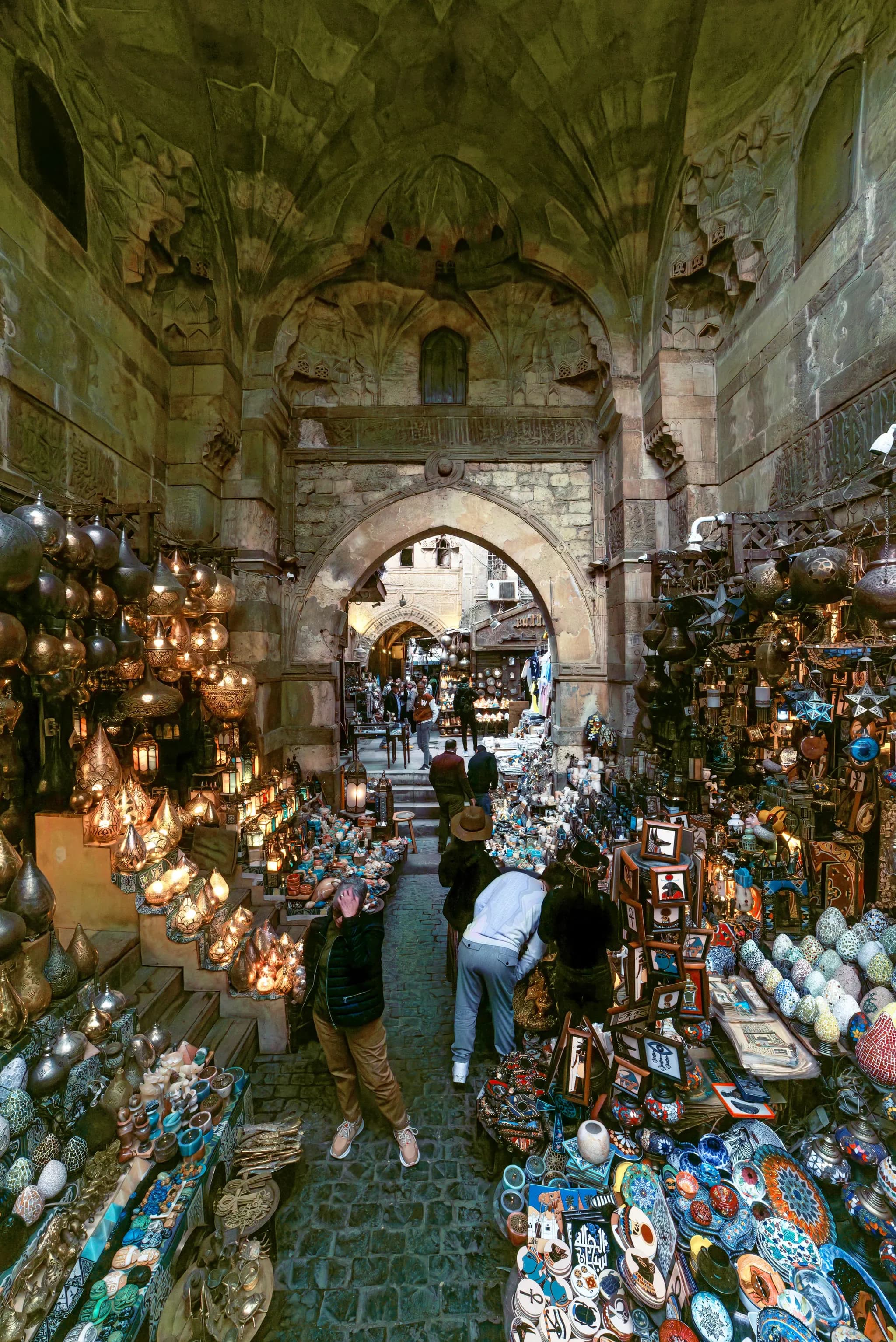 Le quartier de Khan el-Khalili, au Caire.
